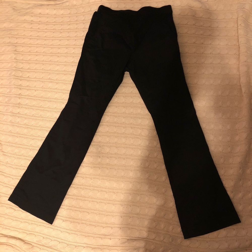 Black maternity pants